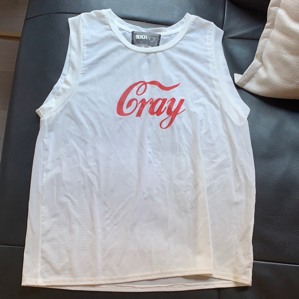 Cray tank top